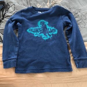 Boys long sleeve Quicksilver shirt